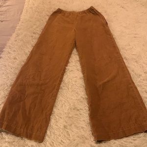 Handmade vintage tan corduroy pants